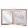 Faux leather Tefillas HaDerech Opened with mirror - Image 2