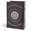Stand of 6 Haggadah for Pesach Faux leather