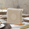 Faux Leather Lacey style Lucite Haggadah Stand