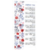Seder HaSimanim card illustrated - colored