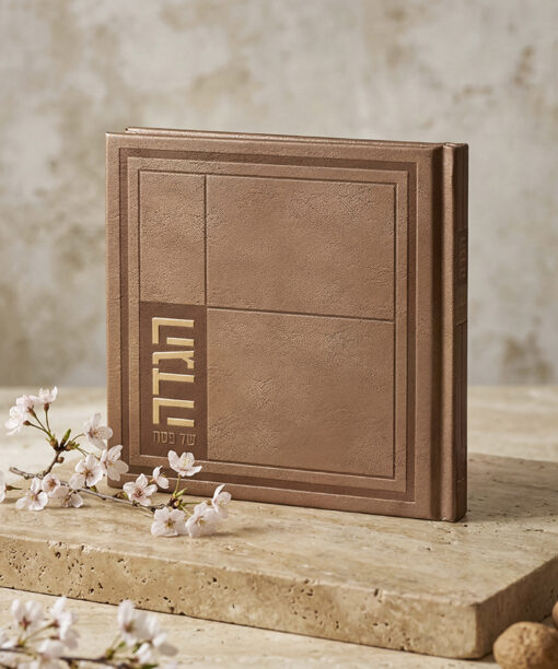 הגדה של פסח יוקרתית - דמוי עור